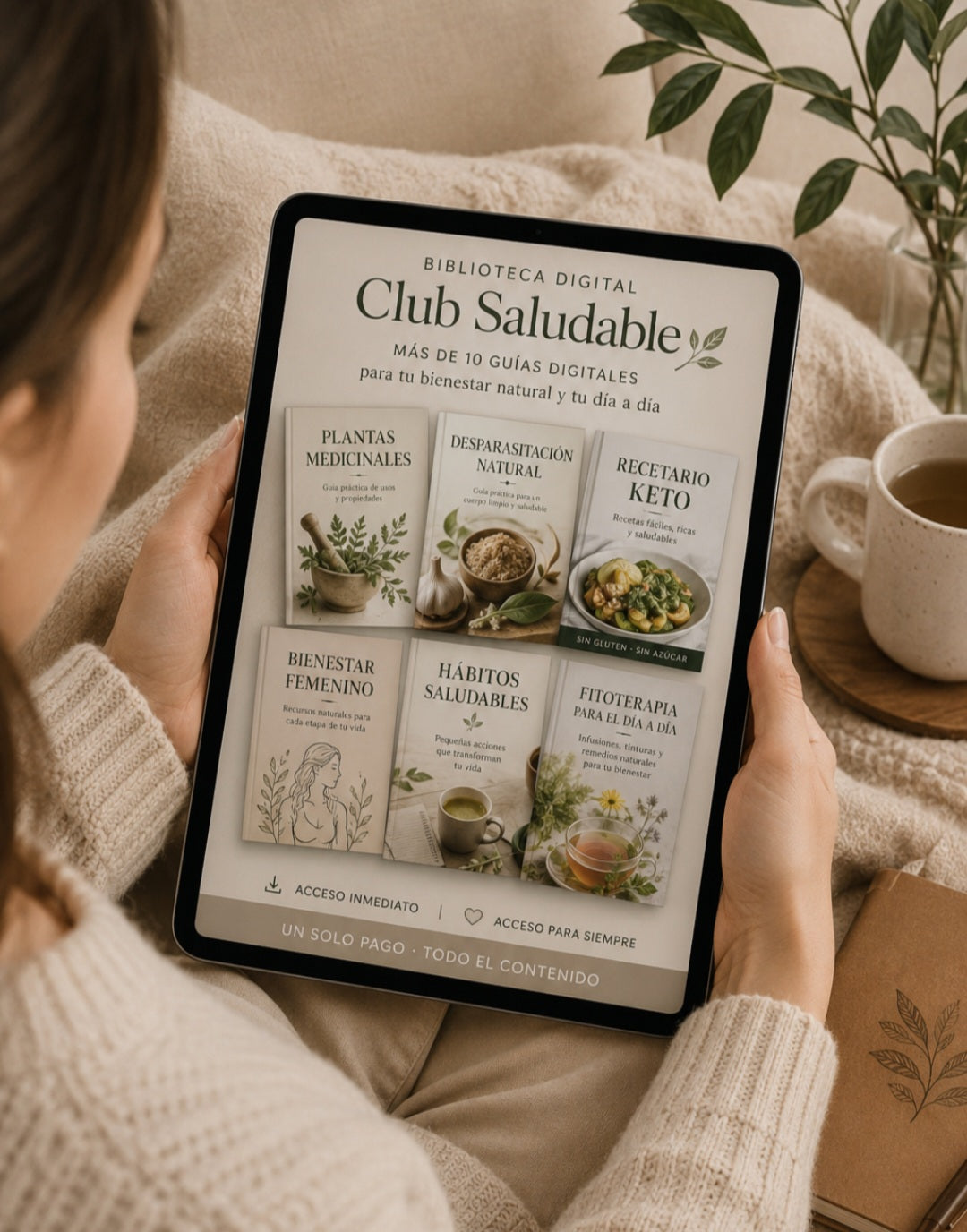 Acceso inmediato a TODO el Club PDF ✨